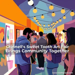 Read more about the article Grinnell’s Sweet Tooth Art Fair Brings Community Together